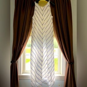 J Crew Linen Maxi Dress Size 0